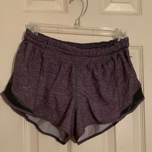 Grey Lulu lemon shorts